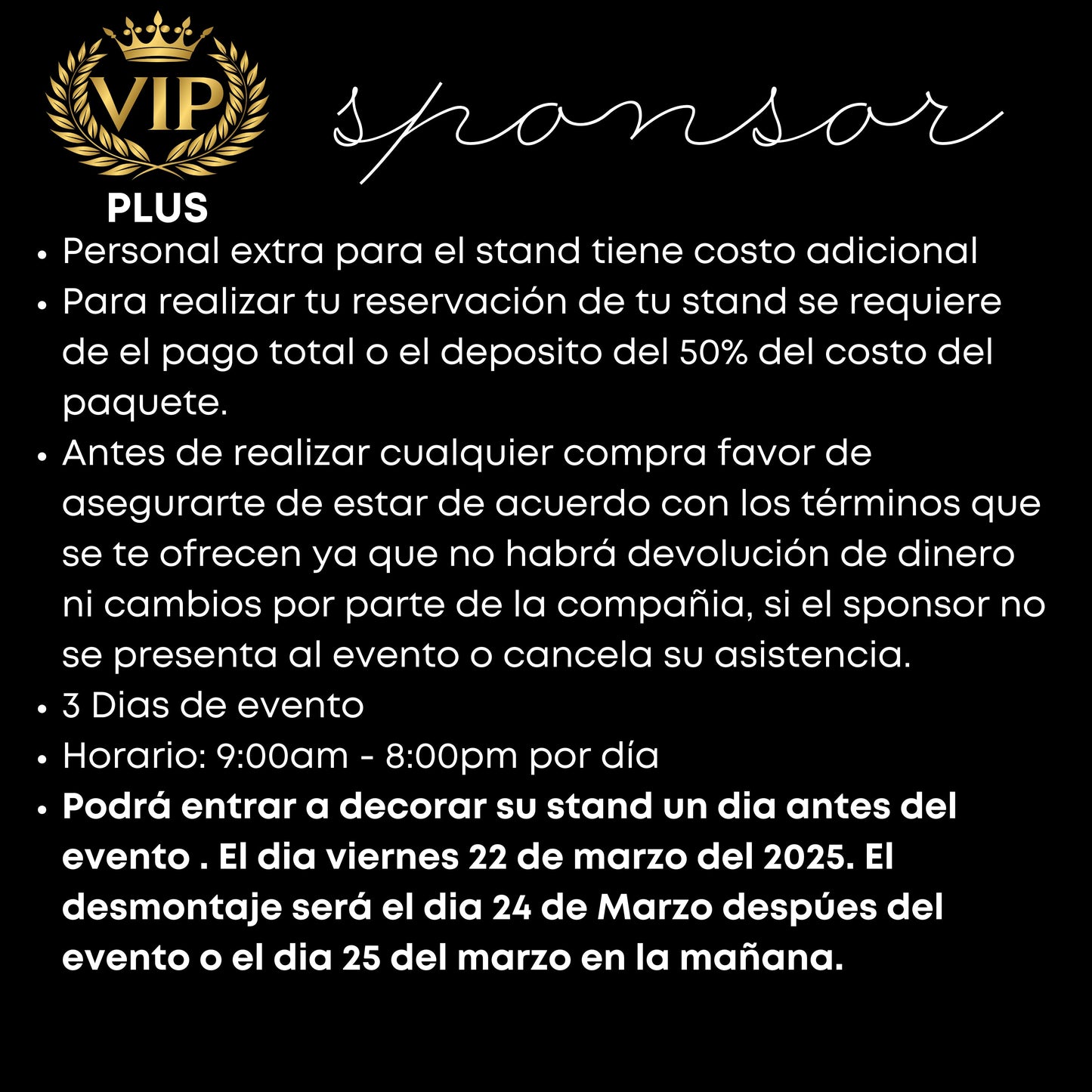 VIP Plus Sponsor